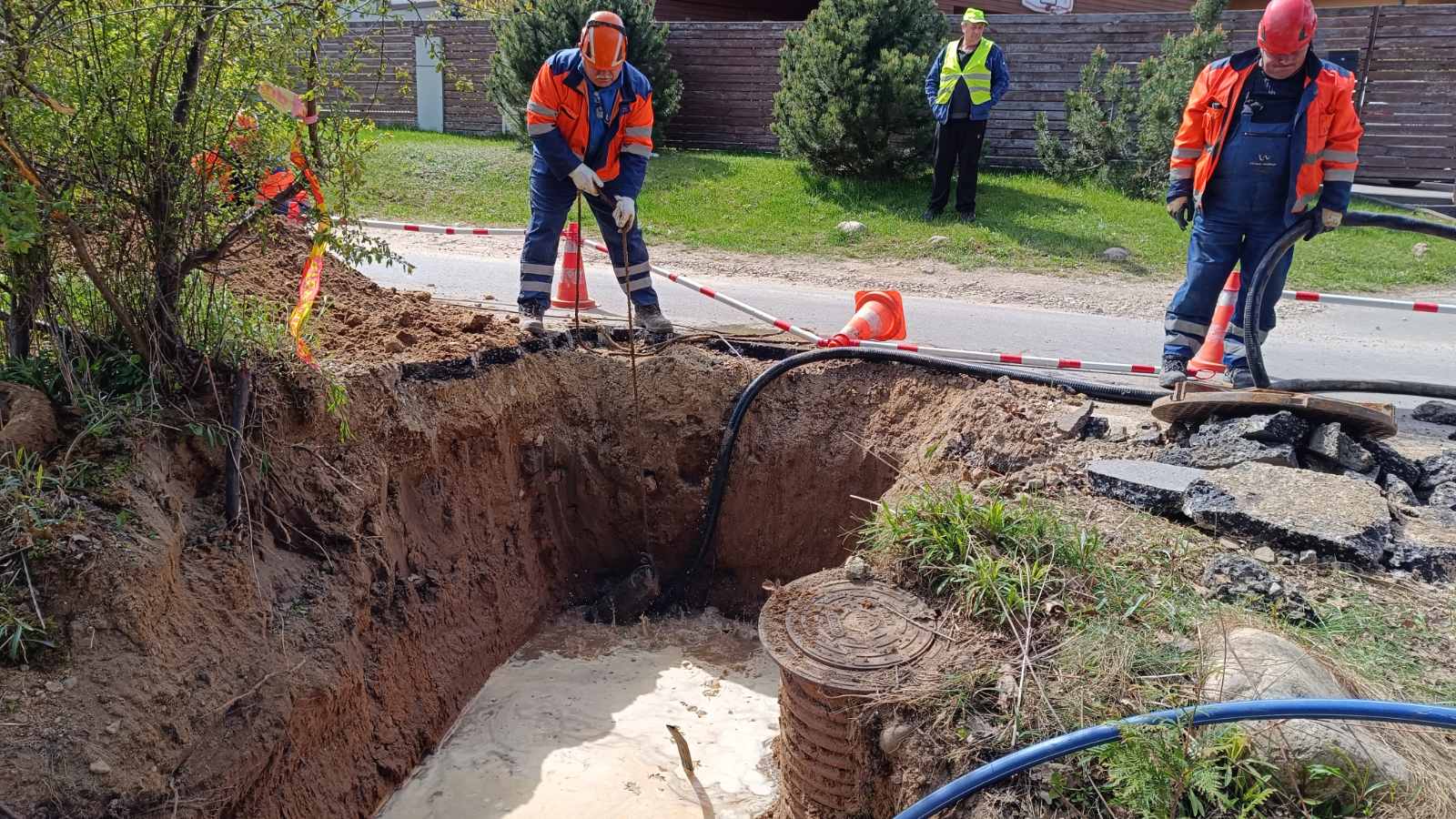 INFO dėl vandentiekio avarijos